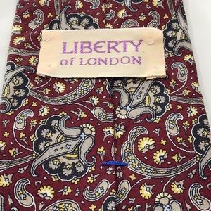 Paisley Necktie by Liberty of London & Bloomingdale’s EUC